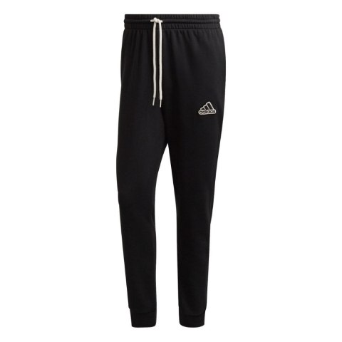 Adidas Spodnie męskie adidas Essentials FeelComfy French Terry Pants czarne HE1856