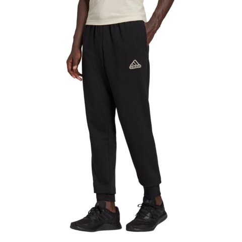Adidas Spodnie męskie adidas Essentials FeelComfy French Terry Pants czarne HE1856 Adidas Spodnie męskie adidas Essentials FeelComfy French Terry Pants czarne HE1856