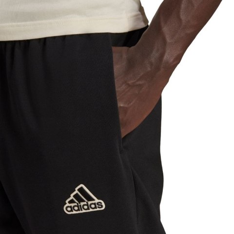 Adidas Spodnie męskie adidas Essentials FeelComfy French Terry Pants czarne HE1856 Adidas Spodnie męskie adidas Essentials FeelComfy French Terry Pants czarne HE1856