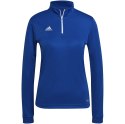 Adidas teamwear Bluza damska adidas Entrada 22 Top Training niebieska HG6284