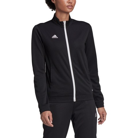 Adidas teamwear Bluza damska adidas Entrada 22 Track Jacket czarna H57525 Adidas teamwear Bluza damska adidas Entrada 22 Track Jacket czarna H57525