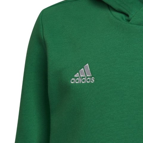 Adidas teamwear Bluza dla dzieci adidas Entrada 22 Hoody zielona HI2143 Adidas teamwear Bluza dla dzieci adidas Entrada 22 Hoody zielona HI2143