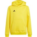 Adidas teamwear Bluza dla dzieci adidas Entrada 22 Hoody żółta HI2142