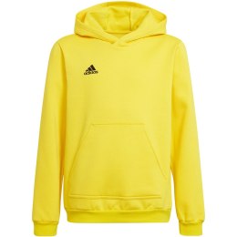 Adidas teamwear Bluza dla dzieci adidas Entrada 22 Hoody żółta HI2142