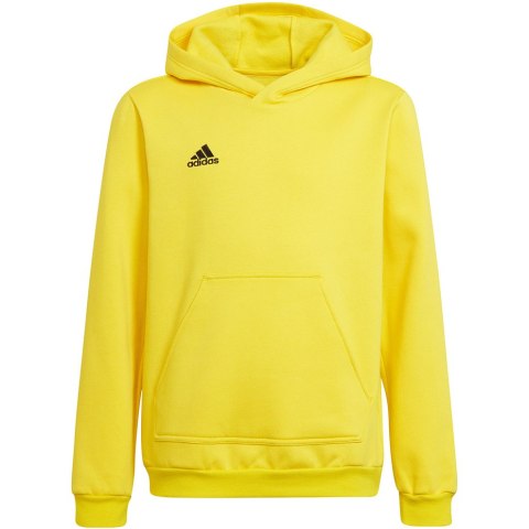 Adidas teamwear Bluza dla dzieci adidas Entrada 22 Hoody żółta HI2142