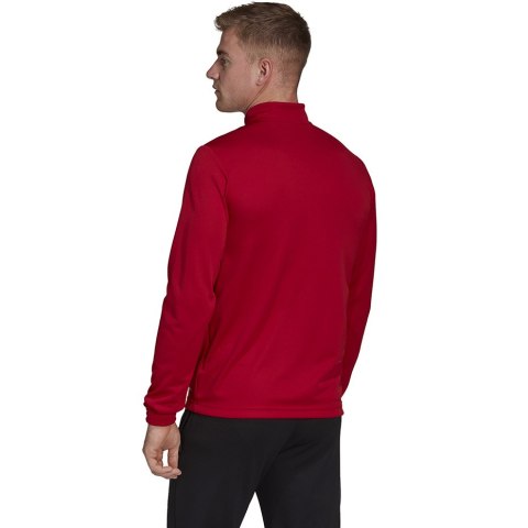Adidas teamwear Bluza męska adidas Entrada 22 Training Top czerwona H57556 Adidas teamwear Bluza męska adidas Entrada 22 Training Top czerwona H57556