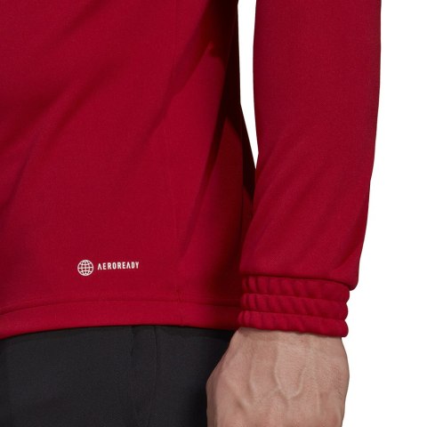Adidas teamwear Bluza męska adidas Entrada 22 Training Top czerwona H57556 Adidas teamwear Bluza męska adidas Entrada 22 Training Top czerwona H57556