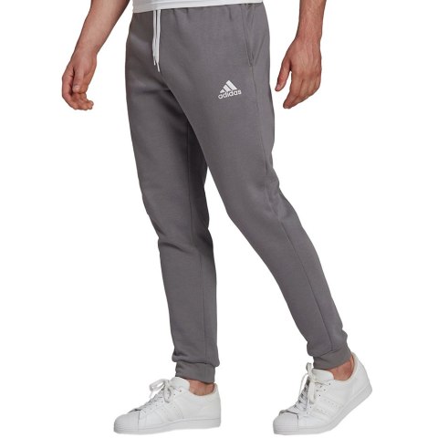 Adidas teamwear Spodnie męskie adidas Entrada 22 Sweat Pant szare H57531 Adidas teamwear Spodnie męskie adidas Entrada 22 Sweat Pant szare H57531