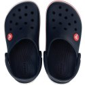 Crocs Chodaki dla dzieci Crocs Kids Toddler Crocband Clog czerwono-granatowe 207005 485