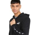 Puma Bluza męska Puma ESS+ Tape Full-Zip Hoodie TR czarna 848768 01