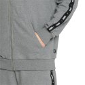 Puma Bluza męska Puma ESS+ Tape Full-Zip Hoodie TR szara 848768 03