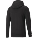 Puma Bluza męska Puma teamFINAL Casuals Hooded Jkt czarna 657383 03