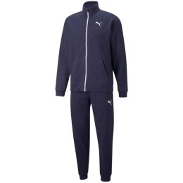 Puma Dres męski Puma Train Rain Fav Knitted Tracksuit granatowy 521682 06