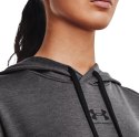 Under Armour Bluza damska Under Armour Rival Terry Hoodie grafitowa 1369855 010