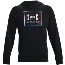 Under Armour Bluza męska Under Armour UA Rival Flc Graphic Hoodie czarna 1370349 001