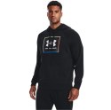 Under Armour Bluza męska Under Armour UA Rival Flc Graphic Hoodie czarna 1370349 001