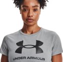 Under Armour Koszulka damska Under Armour Live Sportstyle Graphic Ssc szara 1356305 016