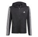 Adidas Bluza dla dzieci adidas Designed 2 Move 3-Stripes Hoodie czarna GN1500