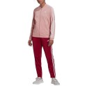 Adidas Dres damski adidas Essentials 3-Stripes Track Suit różowy HD4301