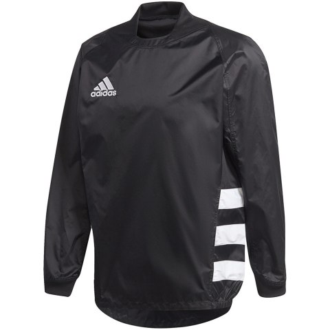 Adidas Kurtka męska adidas Rugby Wind Top czarno-biała GL1153