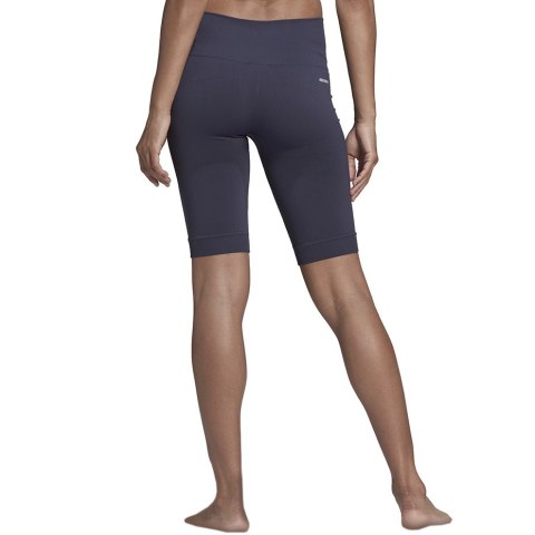 Adidas Legginsy damskie adidas Aeroknit Seamless Short Tights granatowe HE2960 Adidas Legginsy damskie adidas Aeroknit Seamless Short Tights granatowe HE2960