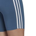 Adidas Spodenki damskie adidas Essentials 3-Stripes Bike Shorts niebieskie HD1803