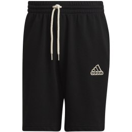 Adidas Spodenki męskie adidas Essentials Feelcomfy French Terry Shorts czarne HE1815