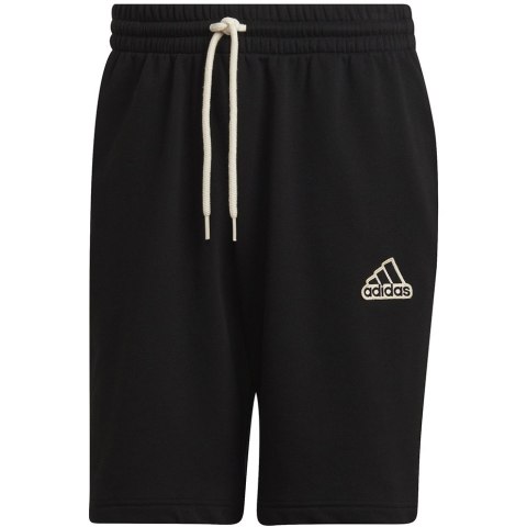 Adidas Spodenki męskie adidas Essentials Feelcomfy French Terry Shorts czarne HE1815