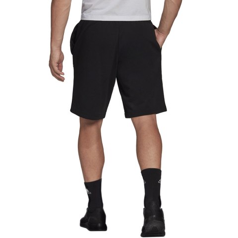 Adidas Spodenki męskie adidas Essentials Feelcomfy French Terry Shorts czarne HE1815 Adidas Spodenki męskie adidas Essentials Feelcomfy French Terry Shorts czarne HE1815