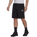 Adidas Spodenki męskie adidas Essentials Feelcomfy French Terry Shorts czarne HE1815