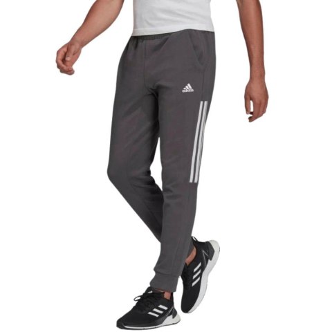 Adidas Spodnie męskie adidas Aeroready Motion Sport Pants szare HC0648 Adidas Spodnie męskie adidas Aeroready Motion Sport Pants szare HC0648