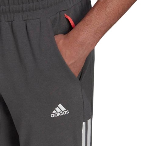 Adidas Spodnie męskie adidas Aeroready Motion Sport Pants szare HC0648 Adidas Spodnie męskie adidas Aeroready Motion Sport Pants szare HC0648