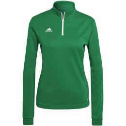 Adidas teamwear Bluza damska adidas Entrada 22 Top Training zielona HI2131