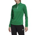 Adidas teamwear Bluza damska adidas Entrada 22 Top Training zielona HI2131 Adidas teamwear Bluza damska adidas Entrada 22 Top Training zielona HI2131
