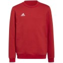 Adidas teamwear Bluza dla dzieci adidas Entrada 22 Sweat Top czerwona H57473