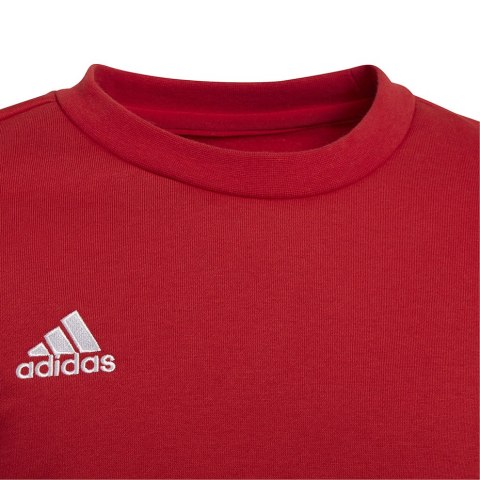 Adidas teamwear Bluza dla dzieci adidas Entrada 22 Sweat Top czerwona H57473 Adidas teamwear Bluza dla dzieci adidas Entrada 22 Sweat Top czerwona H57473