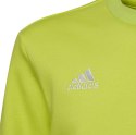 Adidas teamwear Bluza dla dzieci adidas Entrada 22 Sweat Top limonkowa HC5043