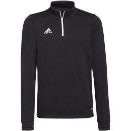 Adidas teamwear Bluza dla dzieci adidas Entrada 22 Training Top czarna H57547