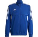 Adidas teamwear Bluza męska adidas Condivo 22 Presentation Jacket niebieska HA6245