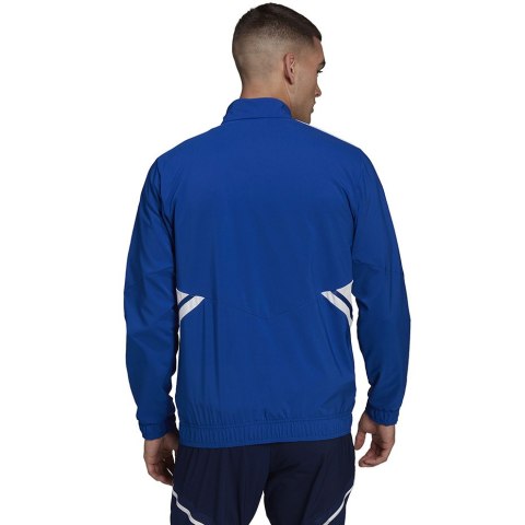 Adidas teamwear Bluza męska adidas Condivo 22 Presentation Jacket niebieska HA6245 Adidas teamwear Bluza męska adidas Condivo 22 Presentation Jacket niebieska HA6245