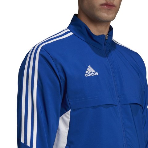 Adidas teamwear Bluza męska adidas Condivo 22 Presentation Jacket niebieska HA6245 Adidas teamwear Bluza męska adidas Condivo 22 Presentation Jacket niebieska HA6245