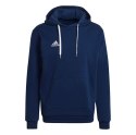 Adidas teamwear Bluza męska adidas Entrada 22 Hoody granatowa H57513