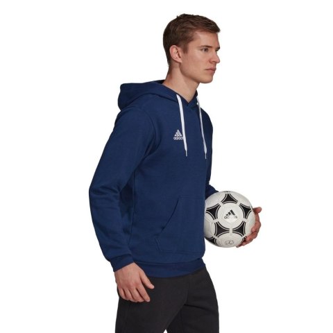 Adidas teamwear Bluza męska adidas Entrada 22 Hoody granatowa H57513 Adidas teamwear Bluza męska adidas Entrada 22 Hoody granatowa H57513