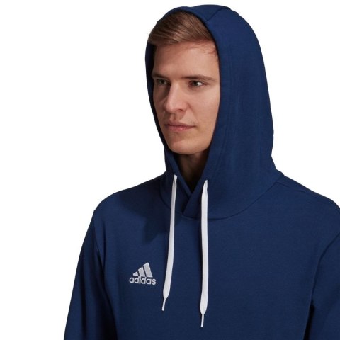 Adidas teamwear Bluza męska adidas Entrada 22 Hoody granatowa H57513 Adidas teamwear Bluza męska adidas Entrada 22 Hoody granatowa H57513