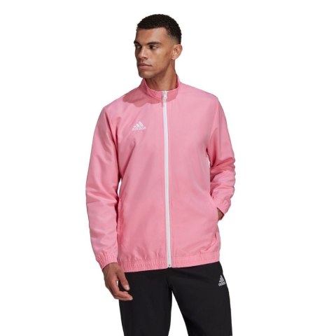 Adidas teamwear Bluza męska adidas Entrada 22 Presentation Jacket różowa HC5040 Adidas teamwear Bluza męska adidas Entrada 22 Presentation Jacket różowa HC5040