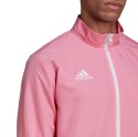 Adidas teamwear Bluza męska adidas Entrada 22 Presentation Jacket różowa HC5040