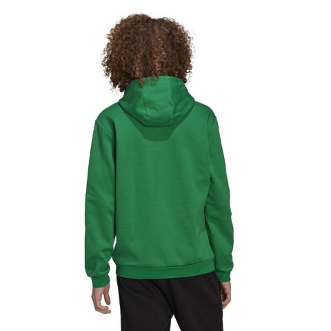 Adidas teamwear Bluza męska adidas Entrada 22 Sweat Hoodie zielona HI2141 Adidas teamwear Bluza męska adidas Entrada 22 Sweat Hoodie zielona HI2141