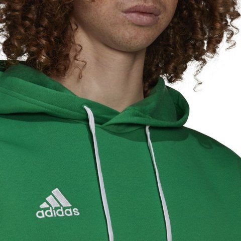 Adidas teamwear Bluza męska adidas Entrada 22 Sweat Hoodie zielona HI2141 Adidas teamwear Bluza męska adidas Entrada 22 Sweat Hoodie zielona HI2141