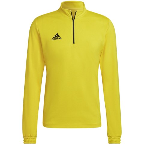 Adidas teamwear Bluza męska adidas Entrada 22 Training Top żółta HI2128