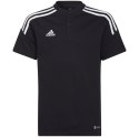 Adidas teamwear Koszulka dla dzieci adidas Condivo 22 Polo czarna H44110